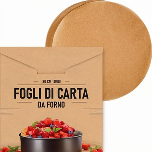 Cercles en papier antiadhésif de 12 pouces, doublures de moule à gâteau prédécoupées résistantes à la graisse, papier sulfurisé rond non blanchi pour pizza et pâtisserie - Product Image 1