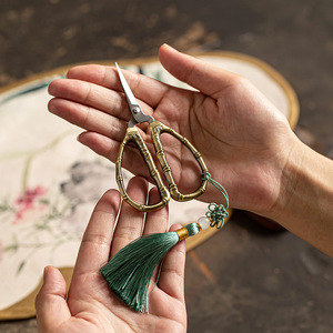 Ciseaux pour sachets de thé, petits ciseaux à thé pour la cérémonie du thé et l'art du thé, accessoires pour le thé, coupe-fils pour point de croix, ciseaux manuels - Product Image 4