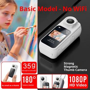 Mini Cámara Deportiva S83 con Grabación en Tiempo Real, Vlogging, 1080p HD, FPV y TPV, Magnética y Portátil - Product Image 6