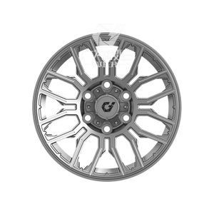 GVICHN Jantes tout-terrain 4x4 personnalisées 6x139.7 17\"-22\" en alliage d'aluminium forgé, finition noire, état neuf, MOQ 4 pièces - Product Image 5