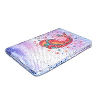 Journaux de poche à paillettes OEM A6 Carnets à couverture rigide avec logo personnalisé Papeterie en vrac