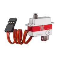 Servomoteur numérique à micro-engrenages métalliques KST X08 Plus X08H Plus V6.0 HV pour compétitions F3K F5K F5D DLG, pièces pour avions RC et planeurs