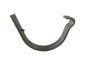 Yüksek kaliteli karbon çelik Metal kanca yarı yuvarlak asılı oluk paslanmaz çelik Metal damgalama yağmur su oluk askı parantez - Product Image 4