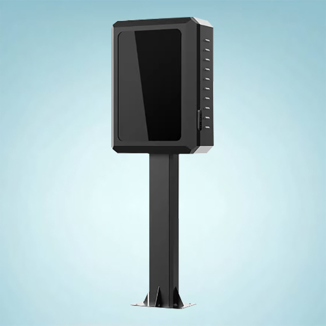 Wholesale EV Charging Station Equipment Cabinet IP65 Protection Cold Rolled Steel Powder Coated Floor Stand