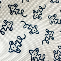Tissu en toile imprimé imperméable enduit de PU en polyester 310GSM pour sacs d'école, vestes d'extérieur, imperméables, housses de cargaison, tentes