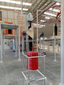 Moteur de pompe intégré intelligent Technologie PLC Ligne de revêtement en poudre de substrat de fer Four de séchage Équipement de peinture Four de polymérisation Machine - Product Image 5
