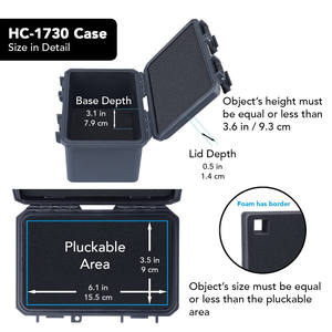 Free sample Custom <b>Hard</b> Shockproof <b>Foam</b> Carrying Case Waterproof EVA Travel Electronics Organiser Special Purpose Tool Case - Product Image 4