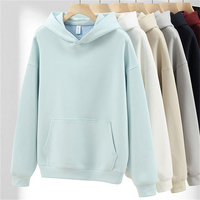 Sweat-shirts à capuche chauds en molleton de coton épais surdimensionnés vintage pour hommes et femmes, avec broderie de logo personnalisée, vente en gros OEM ODM