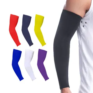 Men Women Sports Volleyball Baseball Cycling Cooling UV Protection Compression Arm Sleeve