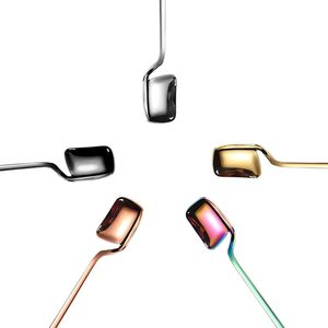 Cucchiaio da tè in acciaio inossidabile di natale cucchiaio da Dessert per coppettazione di gelato piccolo <span class=keywords><strong>cucchiaino</strong></span> di miele - Product Image 5