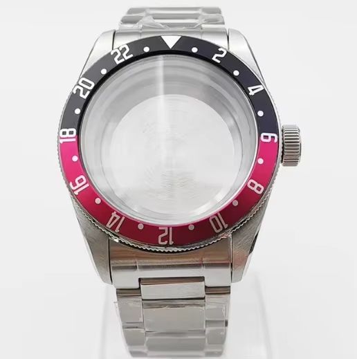 MIYOTA8215 Gmt สีแดงดำ
