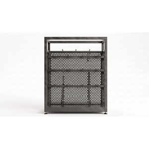 Exhibidores Metálicos Independientes para Supermercados y Tiendas Minoristas, Acero Laminado en Frío, Requiere Ensamblaje, Modelo GF1 OEM - Product Image 4