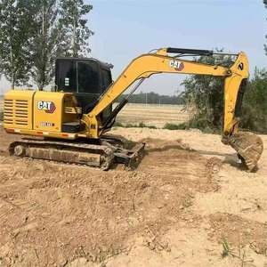 Mini-excavatrice Caterpillar 305.5E2 d'occasion, modèle 2018, faible nombre d'heures de fonctionnement, moteur, hydraulique, stabilité, PLC, roulement, origine Japon - Product Image 3