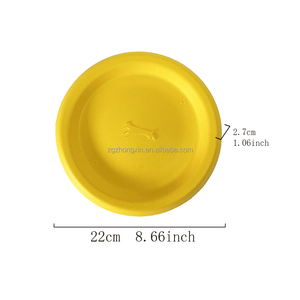 Disque volant pour chien résistant aux morsures en EVA, jouet d'entraînement interactif pour <span class=keywords><strong>Labrador</strong></span>, <span class=keywords><strong>Golden</strong></span> <span class=keywords><strong>Retriever</strong></span> et Border Collie - Product Image 4