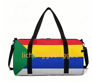 Sac de sport et de <span class=keywords><strong>voyage</strong></span> à motif drapeau de Saint-Vincent-et-les-Grenadines, sac de gym, sac de <span class=keywords><strong>voyage</strong></span>, sac de week-end, sac de transport, sac de <span class=keywords><strong>voyage</strong></span> à roulettes, nouveau, pas cher, vente en gros directe usine - Product Image 3