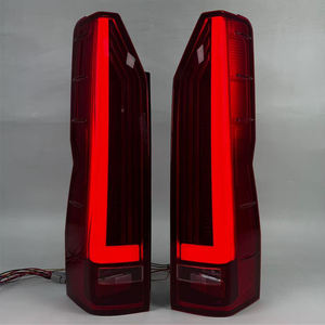 Hiace 300 2019 2022 LED Đuôi Ánh Sáng Lắp Ráp Rõ Ràng Ống Kính Màu Sắc Điều Kiện Mới 12V Xếp Phanh Đèn Tín Hiệu - Product Image 2