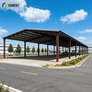 โกดังเหล็กสำเร็จรูปขนาดใหญ่ แข็งแรงทนทาน 40X80X15 เมตร สำหรับจัดส่งสินค้าและใช้งานทางการเกษตร - Product Image 1