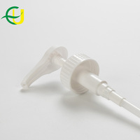 Dispensador de Jabón y Champú al por Mayor, Bomba de Loción Blanca de PP 40/410 40/400, Cosméticos OEM, Exportación de Fábrica