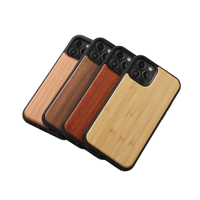 Hot Sale Luxury Eco-Friendly Wooden Phone Case Business Design Accessory for iPhone 16 17 Pro Max Wholesale
