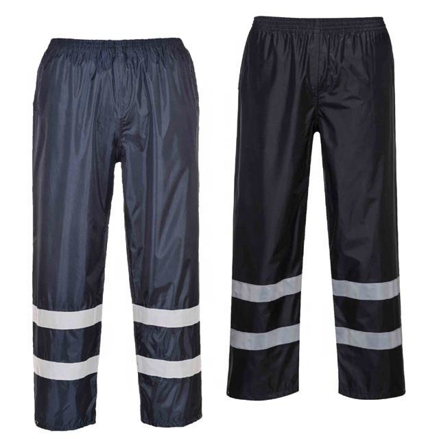 Hi Vi Safety Multi Pockets Trousers Work Cargo Pants Workwear Uniforms