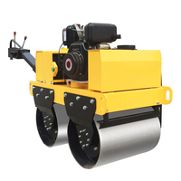 Walk Behind Hand Vibratory Pedestrian Roller Compactor