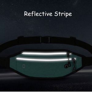 กระเป๋าคาดเอวกันน้ำสำหรับเล่นกีฬากลางแจ้ง ทำจากผ้า Oxford ปรับได้ เหมาะสำหรับวิ่ง ใส่โทรศัพท์มือถือ - Product Image 3