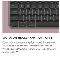 Nouveau clavier et souris silencieux sans fil Logi-tech MK950 ensemble ordinateur portable de bureau bi-mode bureau d'affaires universel