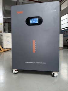 แบตเตอรี่ลิเธียมไอรอนฟอสเฟตแบบติดตั้งบนแร็ค POW-LIO48280 51.2V 280Ah 15kWh ชุดแบตเตอรี่สำรองพลังงานสำหรับระบบพลังงานแสงอาทิตย์อุตสาหกรรม - Product Image 1