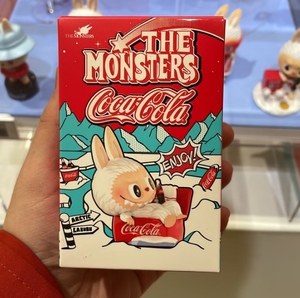 Bản gốc Pop Mart The Monster labubu Macaron labubu có một chỗ ngồi labubu cooca colaa hộp mù - Product Image 6