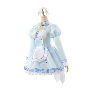 Disfraz de Cosplay de Anime para Mujer, Disfraz de Chocola y Vanilla, Disfraz de Sirvienta Chocola, Vestido Lolita - Product Image 4