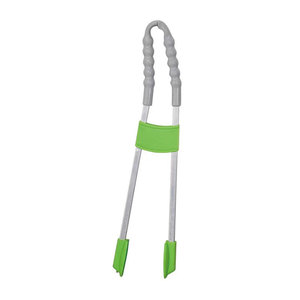 Pince à déchets en alliage d'aluminium verte avec manche de 20 cm pour la collecte des déchets - Product Image 1