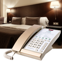 Téléphones fixes antiques chinois en bois avec cartes SIM, étanches, ensemble de luxe pour chambres d'hôtel avec un bon traitement