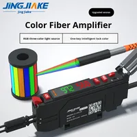 Sensor Fotoeléctrico Codificado por Color con Amplificador de Fibra Óptica para Identificación de Color BV-501S, Sensor de Posicionamiento y Clasificación E3X-Ca11