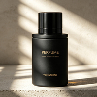 Botella de Perfume de Vidrio Personalizada al por Mayor, 50ml 100ml, Diseño Cilíndrico con Tapa Magnética, Fábrica de Envases de Fragancias