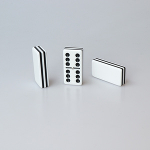 Dominos en acrylique personnalisés <span class=keywords><strong>de</strong></span> qualité supérieure à 5 couches, vente en gros, laminés, écologiques, <span class=keywords><strong>jeu</strong></span> <span class=keywords><strong>de</strong></span> société éducatif pour enfants et adultes - Product Image 4