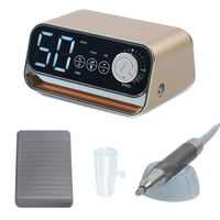Machine à ongles professionnelle portable rechargeable par USB 65W avec moteur sans balais en aluminium OEM/ODM pour salons et instituts de beauté