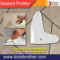 Outil de finition pour mastic, spatule à adhésif fine (3 mm), spatule de lissage pour silicone