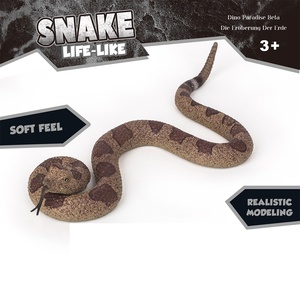 Modelo de <span class=keywords><strong>Serpiente</strong></span> Realista de <span class=keywords><strong>la</strong></span> Serie de Reptiles Salvajes, Fabricado con Materiales Ecológicos, Juguete de TPR para Niños - Product Image 1