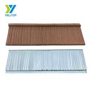 Láminas de Techo de Madera, Materiales de Construcción, Garantía de Cincuenta Años, Tejas Metálicas con Recubrimiento de Piedra - Product Image 4