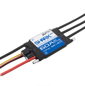 ZTW Shark G2 ESC a 32 bit 20A 30A 40A 50A 60A 80A 100A 2-6S SBEC 5V/6V 8A Regolatore di velocità brushless per propulsore subacqueo per barche <span class=keywords><strong>RC</strong></span> - Product Image 1