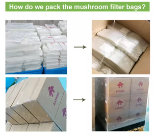 Bolsas de Cultivo de Hongos de Plástico PP Sin Filtro, Bolsas de Embalaje de Compost de Hongos de Polipropileno de Alta Calidad - Product Image 2