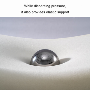 Bravo Bằng Sáng Chế Bốn Độ Cứng Phân Vùng Thiết Kế Chỉnh Hình Gối Bộ Nhớ Bọt Cổ Gối Cho Ngủ - Product Image 4