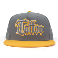 Gorra Snapback Personalizable de 5 Paneles, Tela Twill, Visera Curva Plana, Logotipo con Bordado 3D, Unisex, Vintage, Transpirable, con Diseño de Puntos