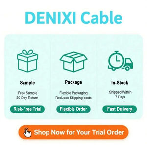 DENIXI Cat6 de alta calidad para exteriores <span class=keywords><strong>UTP</strong></span> 24AWG 23AWG <span class=keywords><strong>Cable</strong></span> LAN 305 metros (1000 pies) <span class=keywords><strong>Cable</strong></span> Ethernet - Product Image 6