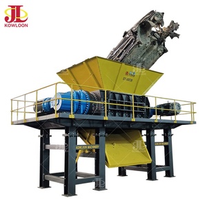 Industrial <strong>Scrap</strong> Metal Double Shaft Shredding Machine Steel Car Metal Shredder - Product Image 1