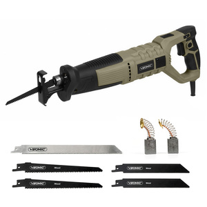 Sierra Recíproca Eléctrica YSONIC de 7 Amperios con Mango Giratorio de 360° y 5 Hojas de Sierra para Cortar Madera, Metal, Láminas y PVC - Product Image 1