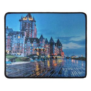 Alfombrilla de ratón 29x23 cm con diseño de paisaje urbano, accesorio para escritorio de oficina y juegos - Product Image 1