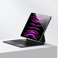 Tablet ve kılıfları için kablosuz sihirli klavye kapak Touchpad klavyeler koruma Ipad kılıfı Pro 11 inç Ipad hava 4/5th Gen