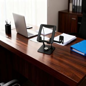 Nouveau support d'ordinateur portable pivotant 2025 avec hub USB et support pour téléphone - Product Image 5