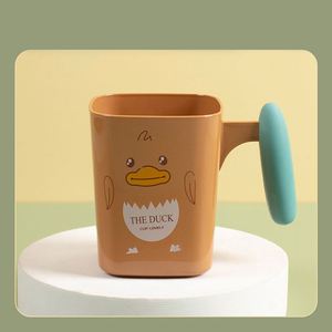 Promotional Thickened Little Yellow Duck Children's Cute Cartoon Creative <b>Large</b> Capacity Household Plastic Mouthwash <b>Cup</b> - Product Image 6